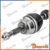 Demi-Arbre de Transmission gauche pour TOYOTA | NPW-TY-137, 259624